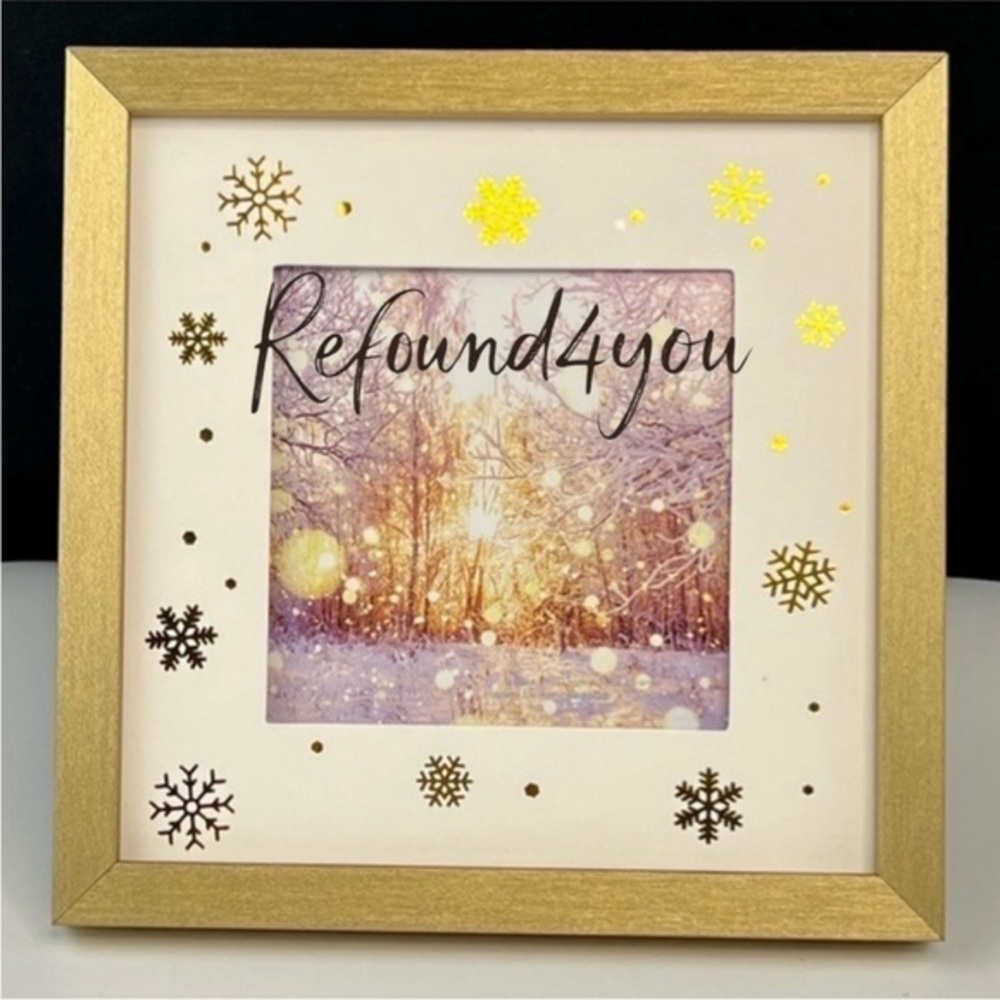 Isaac Jacobs - ‘Winter’ picture frame. NWT.